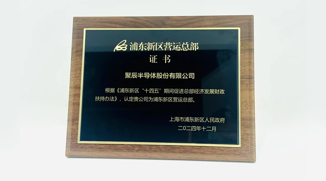 至尊国际半导体荣获“浦东新区运营总部”颁证